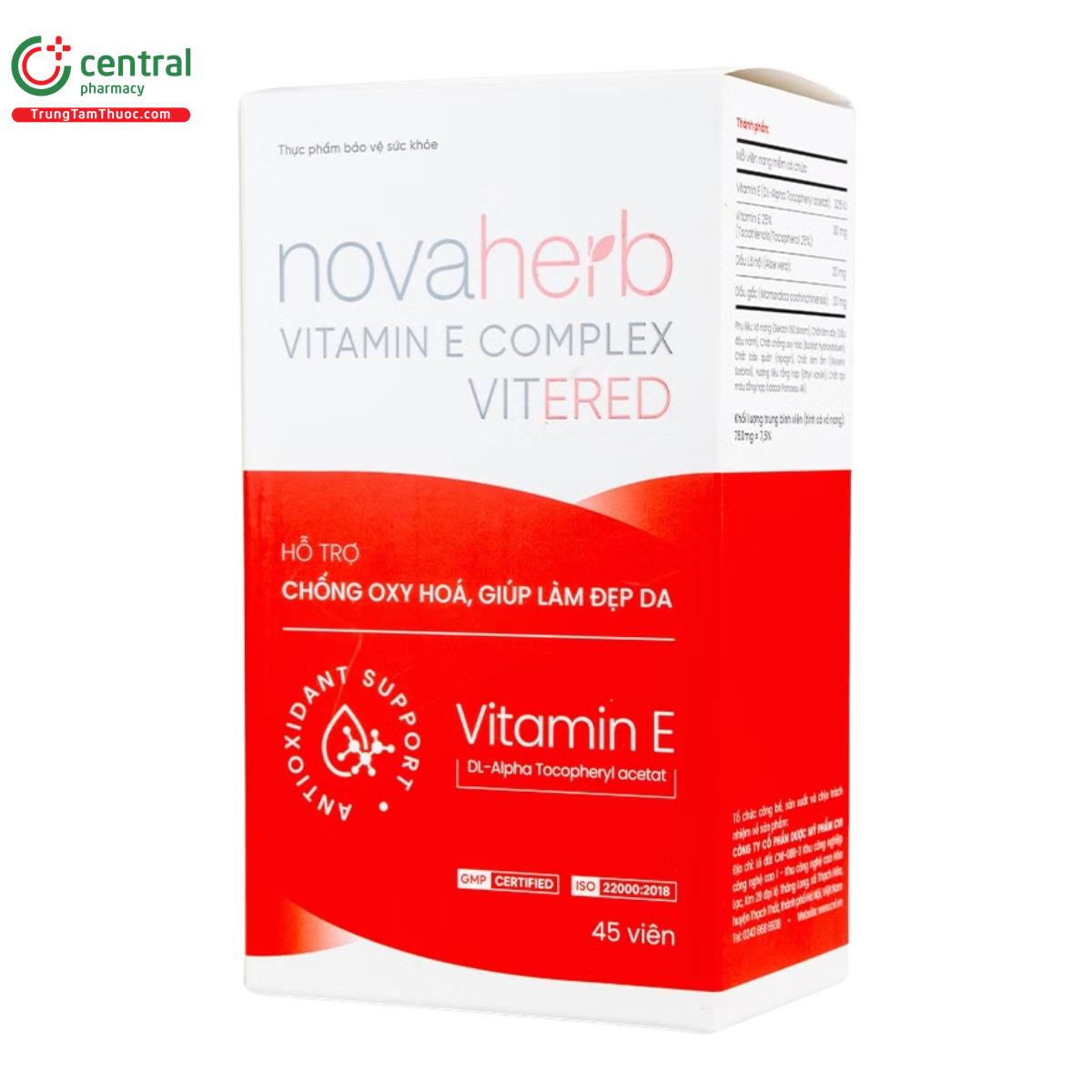novaherb vitamin e complex vitered 4 D1236 novaherb vitamin e complex vitered 4 D1236
