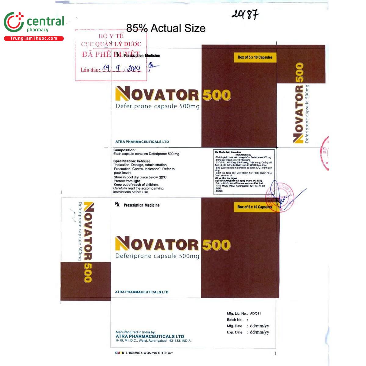 novator 500mg 9 F2877