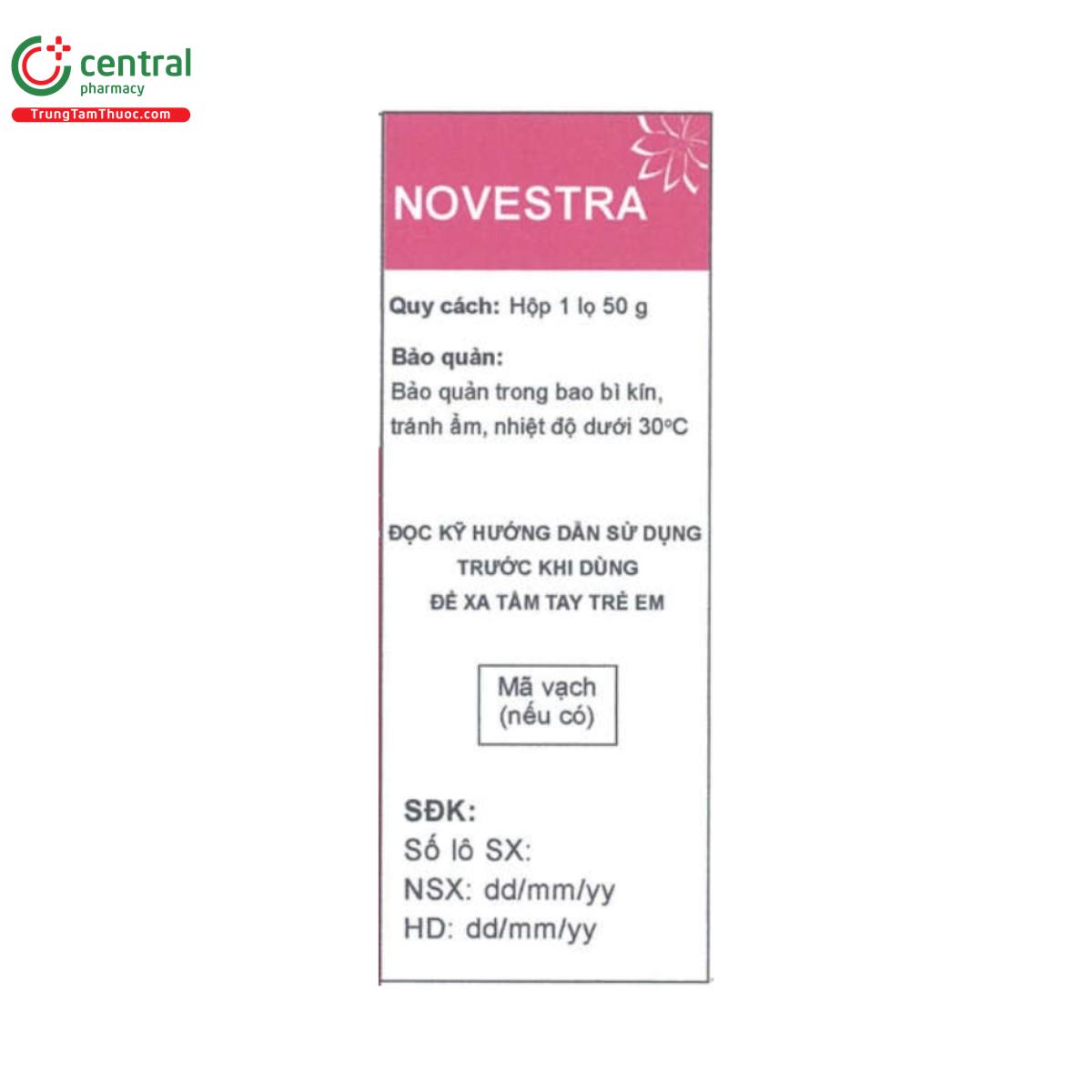 novestra 06mg g 3 O6124 novestra 06mg g 3 O6124