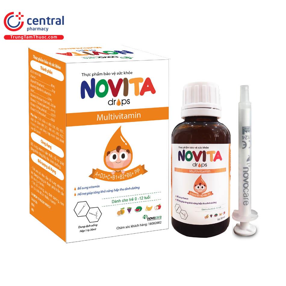 [CHÍNH HÃNG] Thuốc Novita Drops - tăng cường miễn dịch cho trẻ