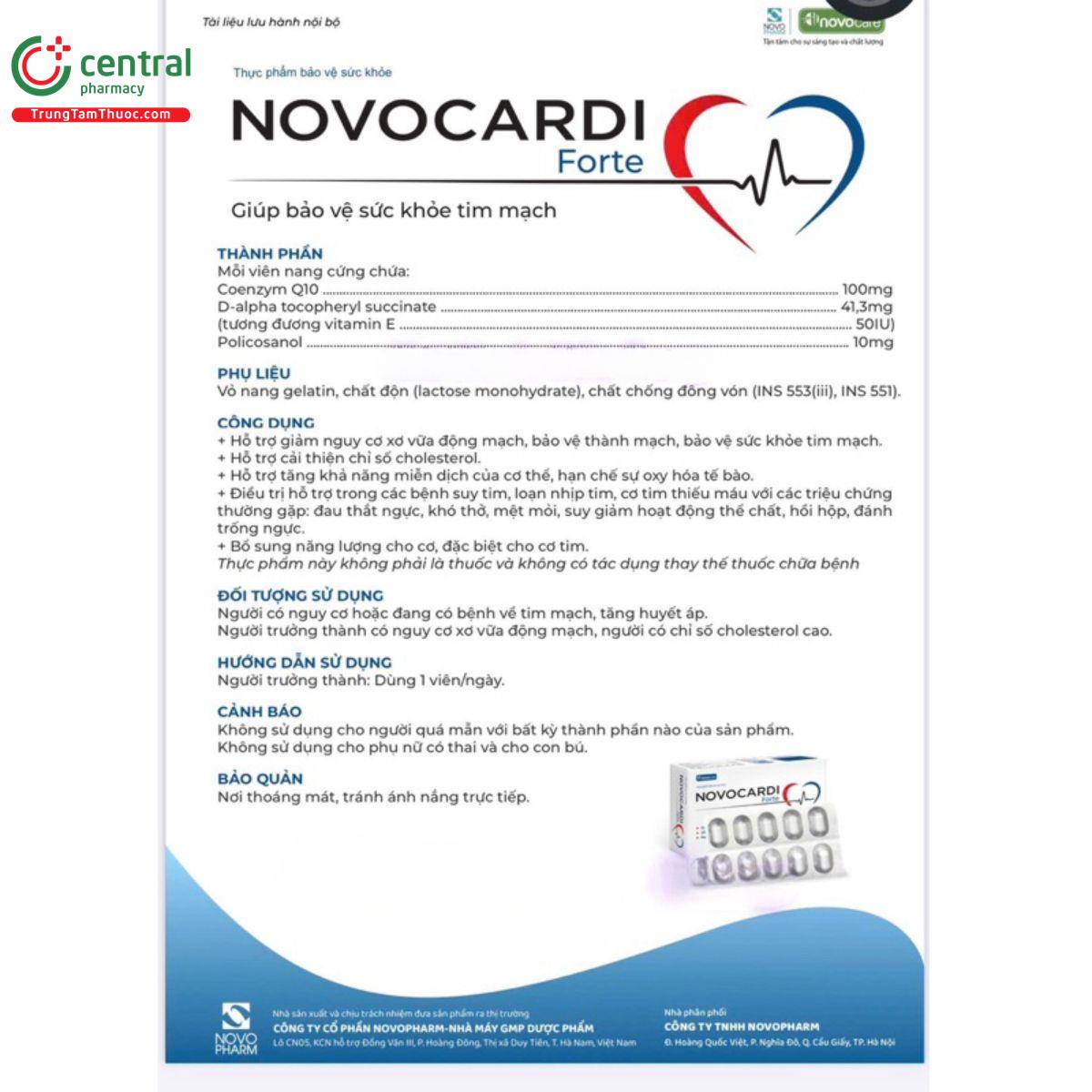 novocardi forte 11 J3715