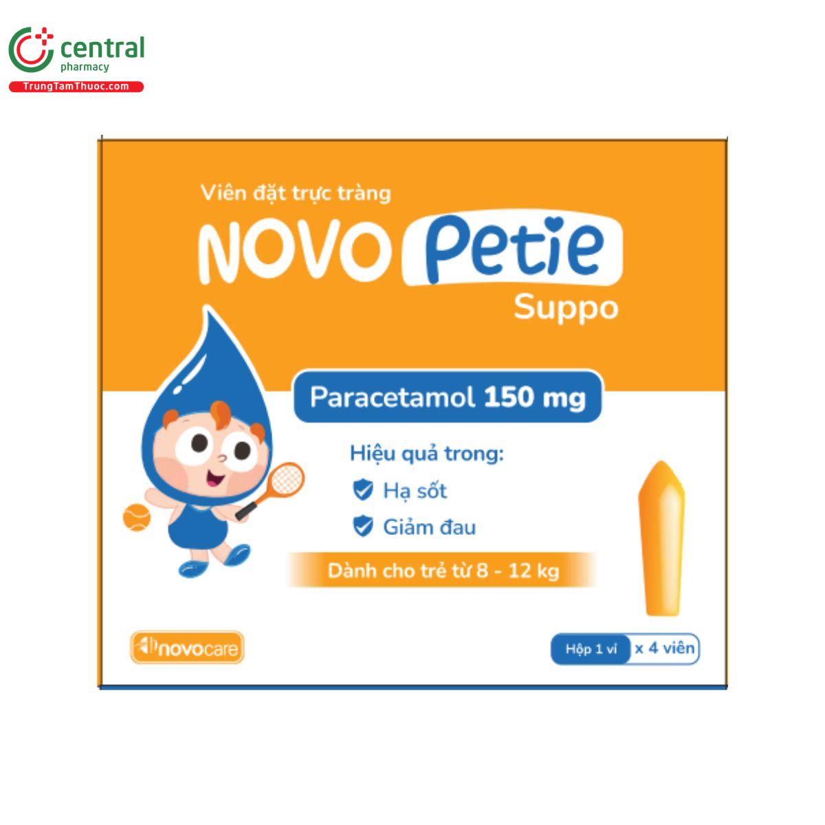 novopetie suppo paracetamol 150 mg 1 P6436 novopetie suppo paracetamol 150 mg 1 P6436