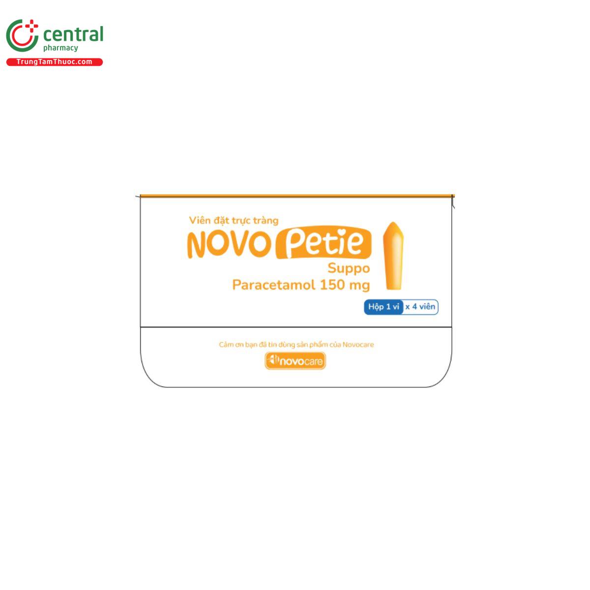 novopetie suppo paracetamol 150 mg 5 G2316 novopetie suppo paracetamol 150 mg 5 G2316