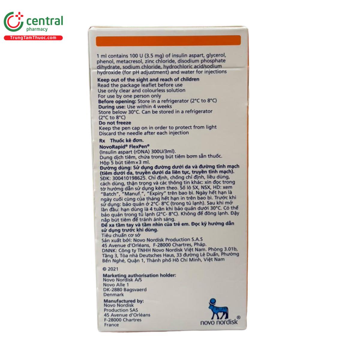 novorapid flexpen 100uml 4 S7878 novorapid flexpen 100uml 4 S7878