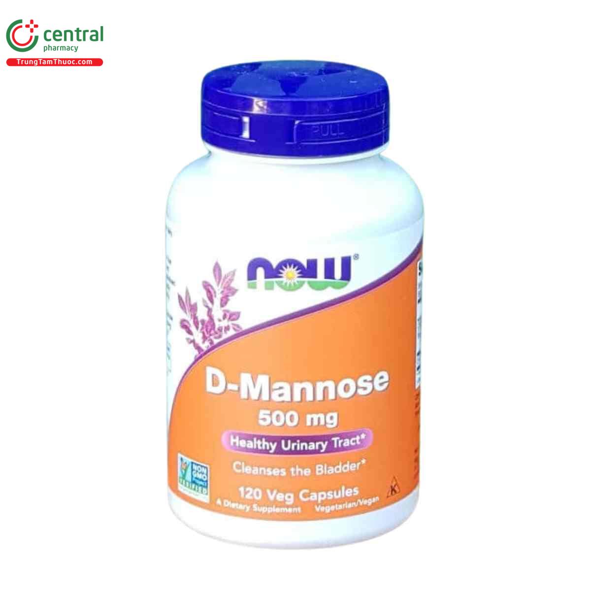 now d mannose 500mg 4 J3255