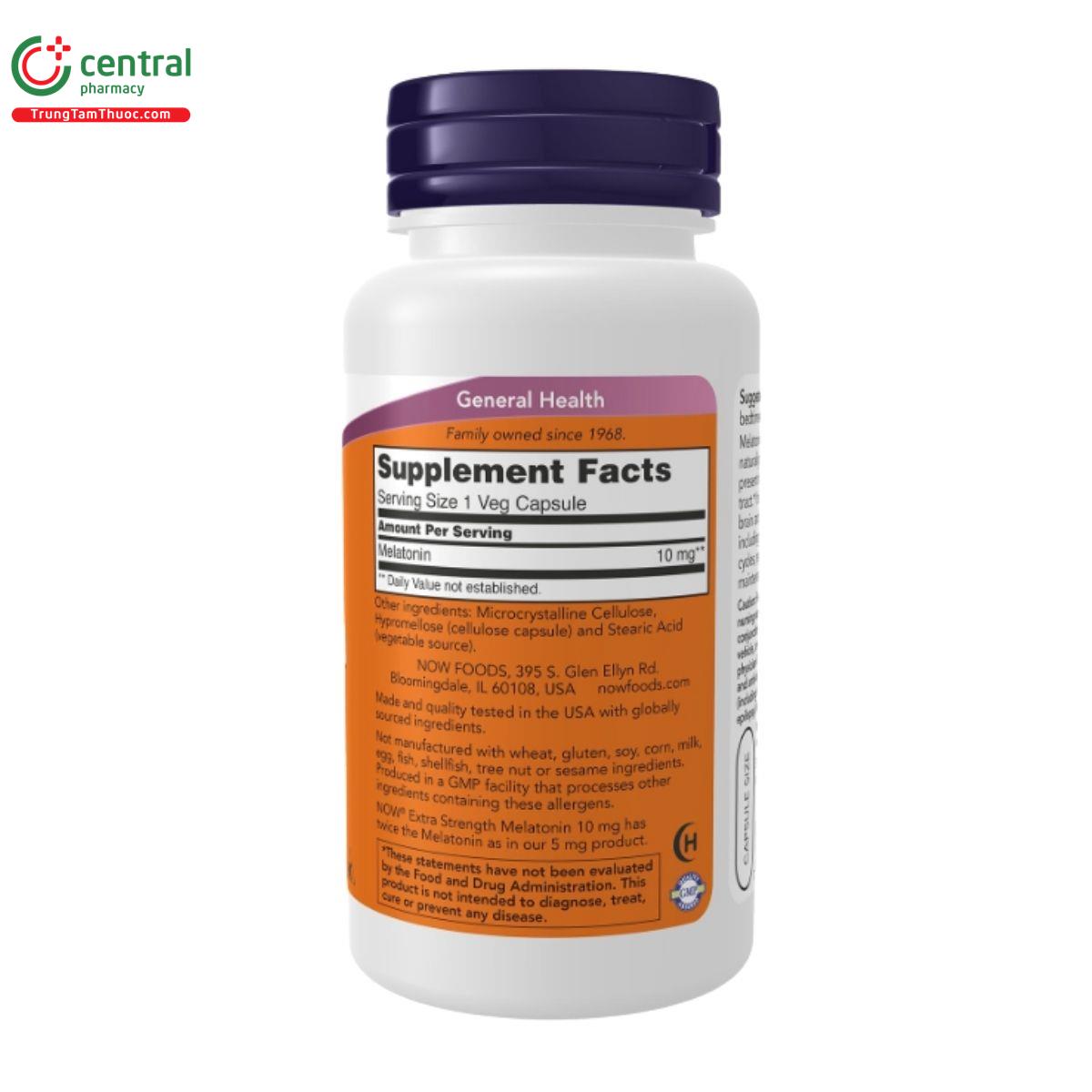 now extra strength melatonin 10mg 2 F2442 now extra strength melatonin 10mg 2 F2442