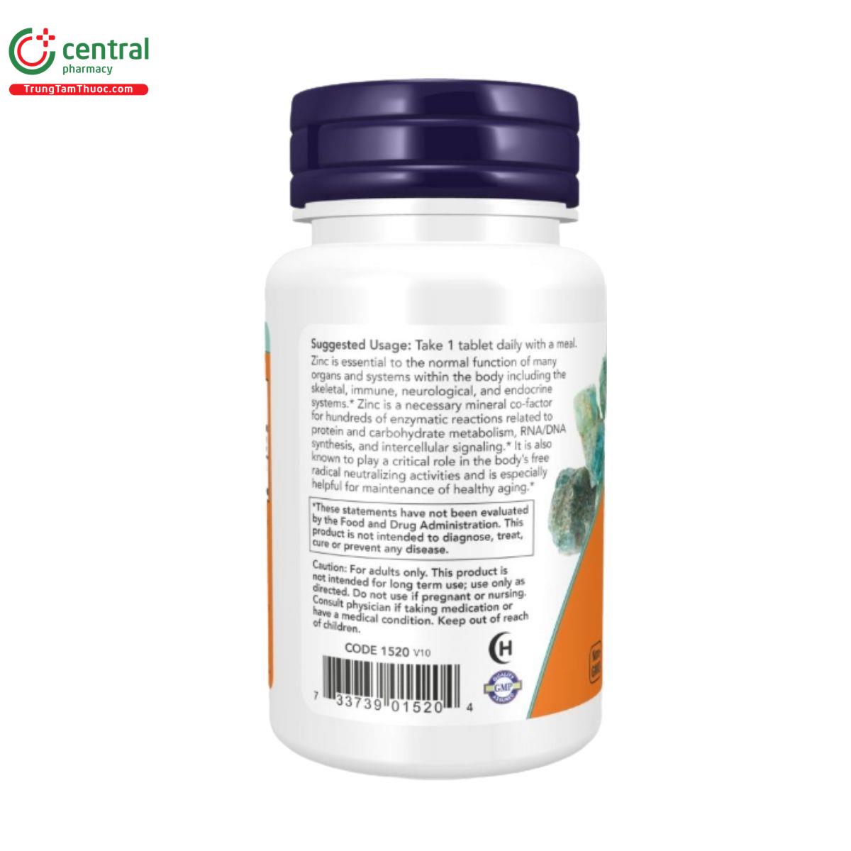 now foods zinc 50mg 3 E1210 now foods zinc 50mg 3 E1210