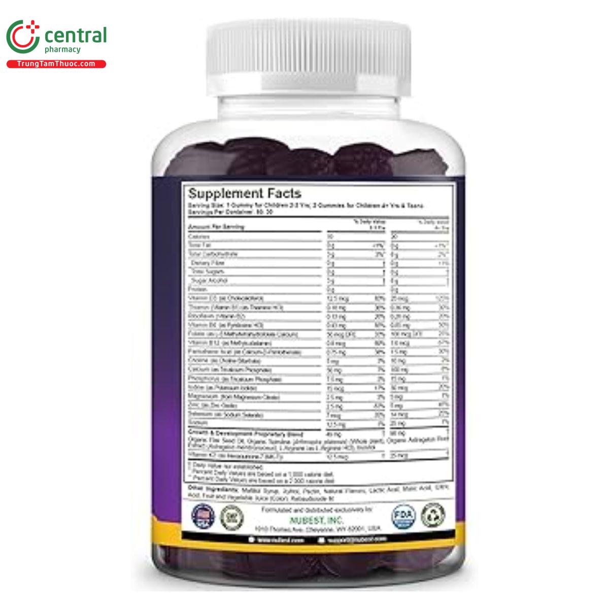 nubest tall gummies 3 T8552