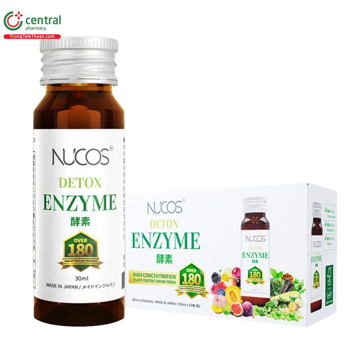 nucos detox enzyme 1 O5278