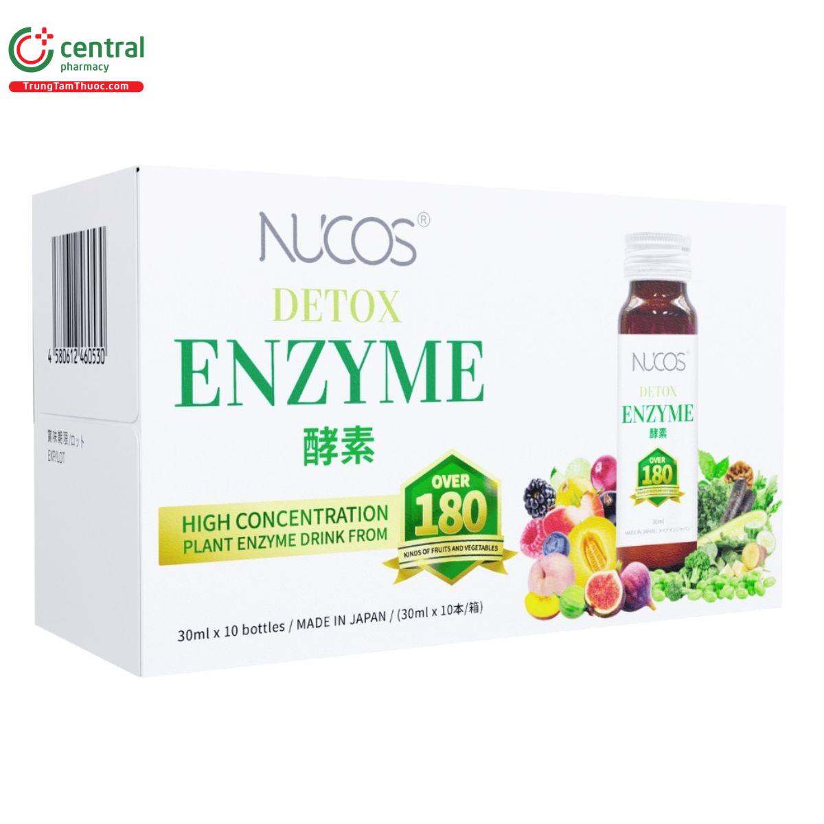 nucos detox enzyme 3 J4628