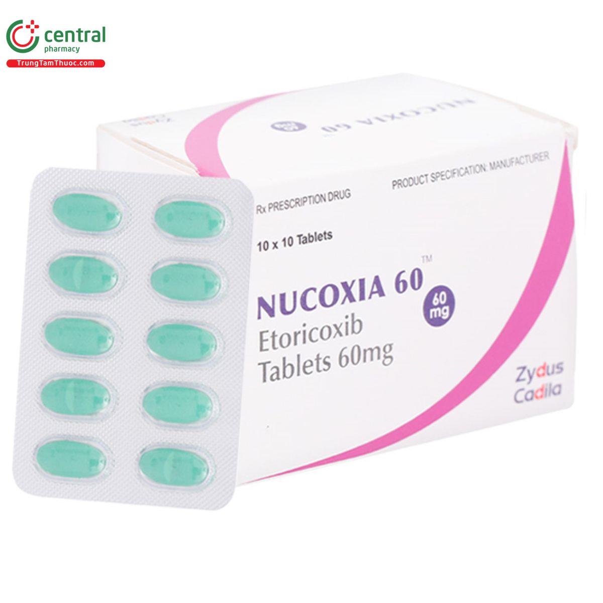 nucoxia 60mg 6 T8870