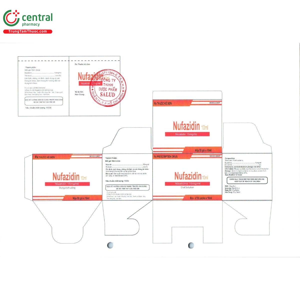 nufazidin 15mg ml K4368