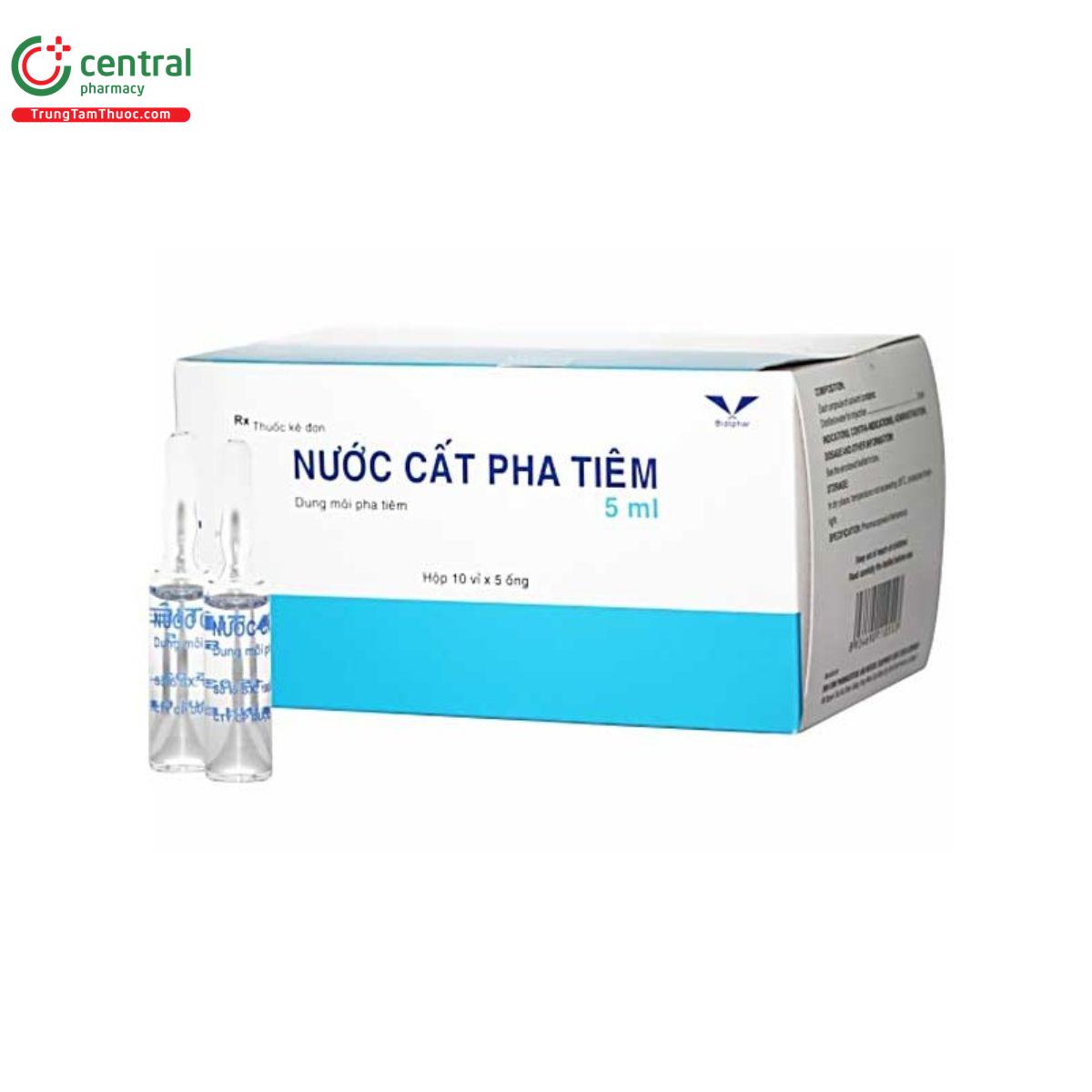 nuoc cat pha tiem 5ml bidiphar V8174 nuoc cat pha tiem 5ml bidiphar V8174