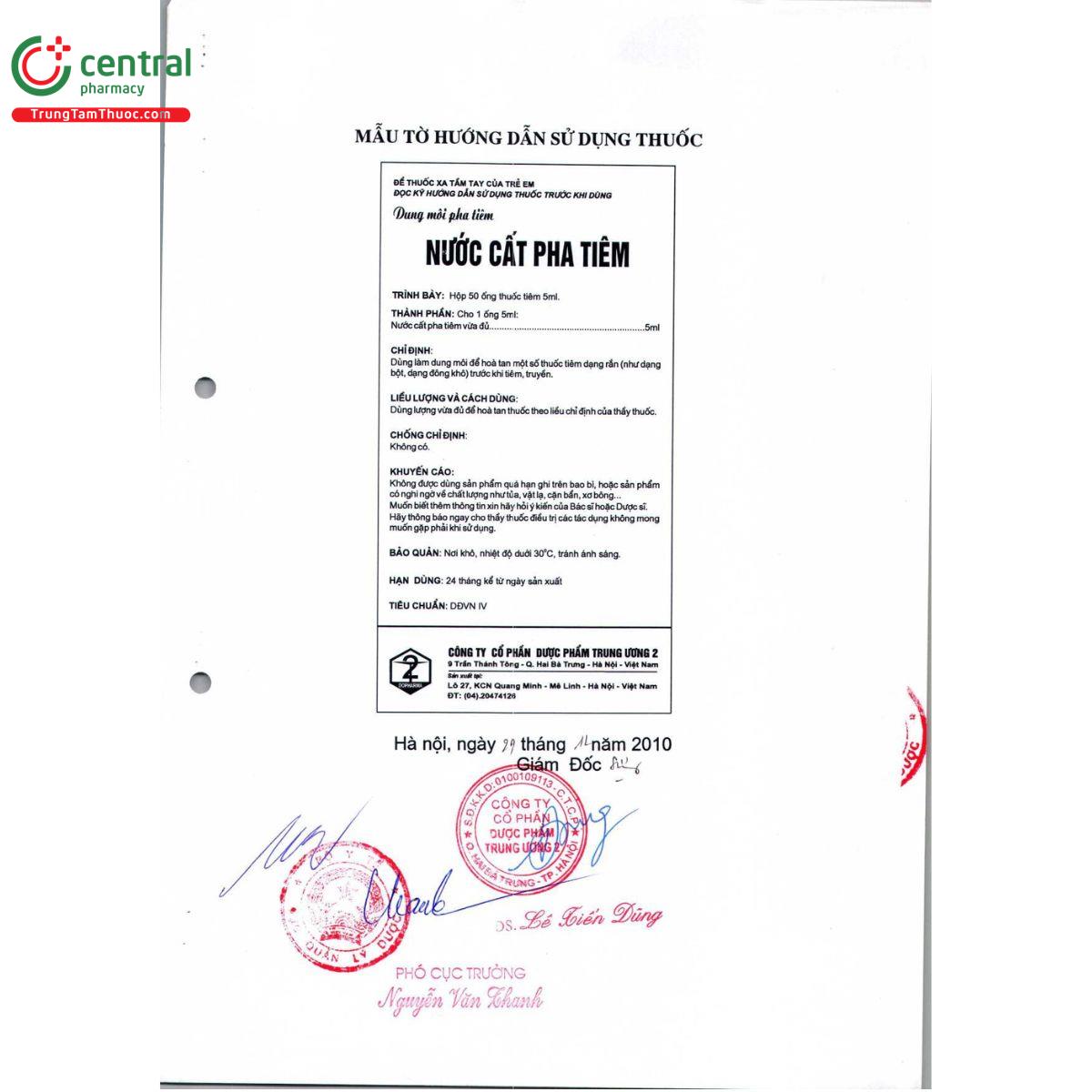 nuoc cat pha tiem dopharma 11 O5204 nuoc cat pha tiem dopharma 11 O5204