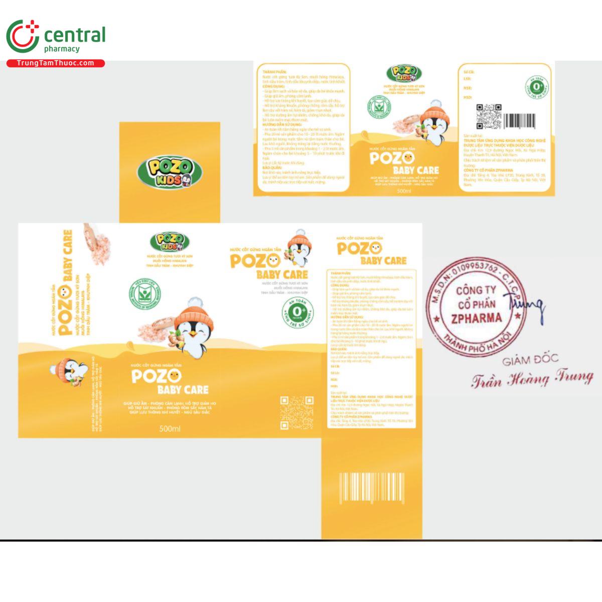 nuoc cot gung ngam tam pozo baby care 12 S7108