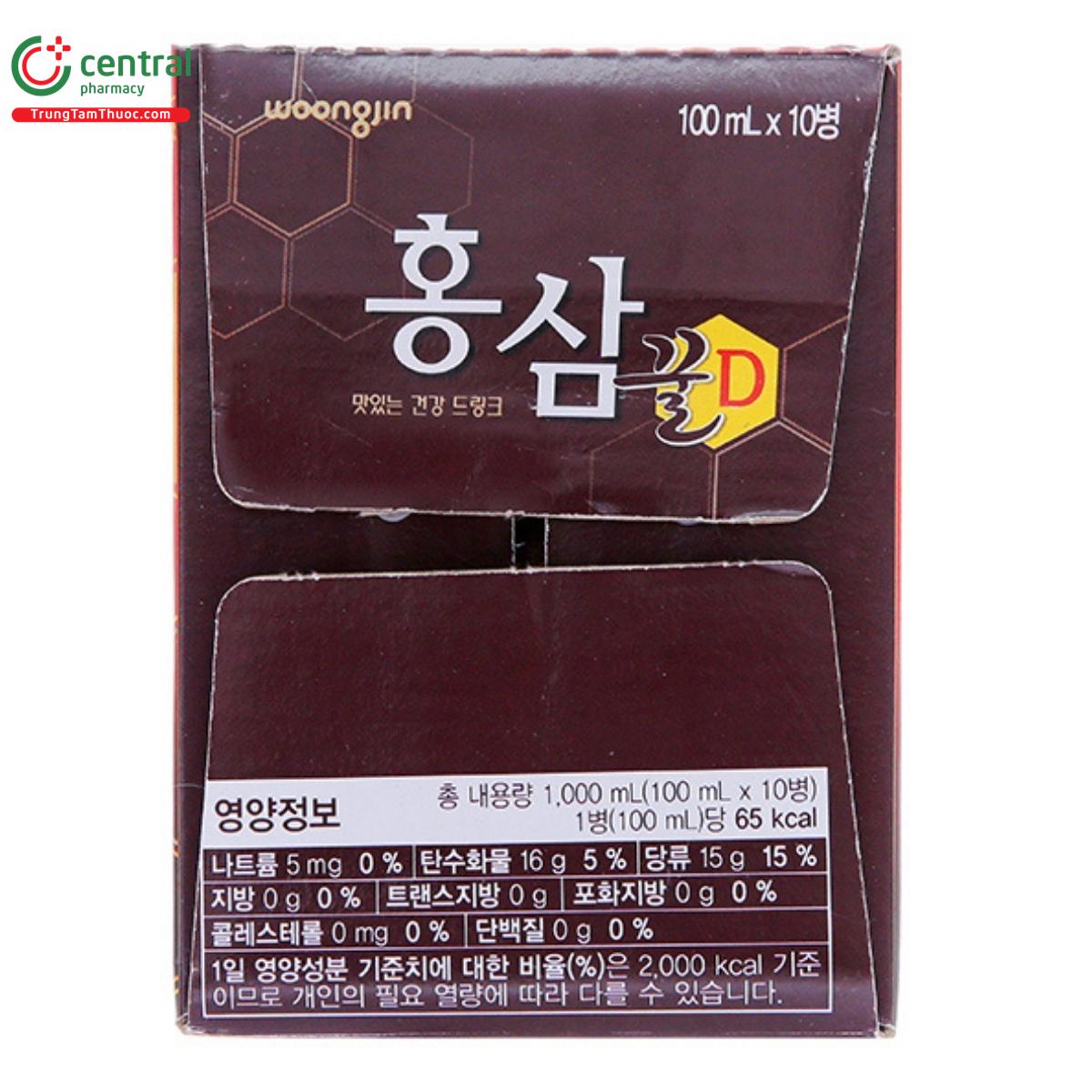 nuoc hong sam mat ong d woongjin 100ml 4 N5668