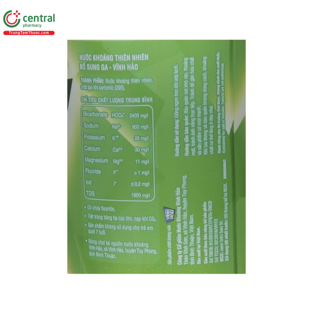 nuoc khoang co ga vinh hao 6 L4265 nuoc khoang co ga vinh hao 6 L4265