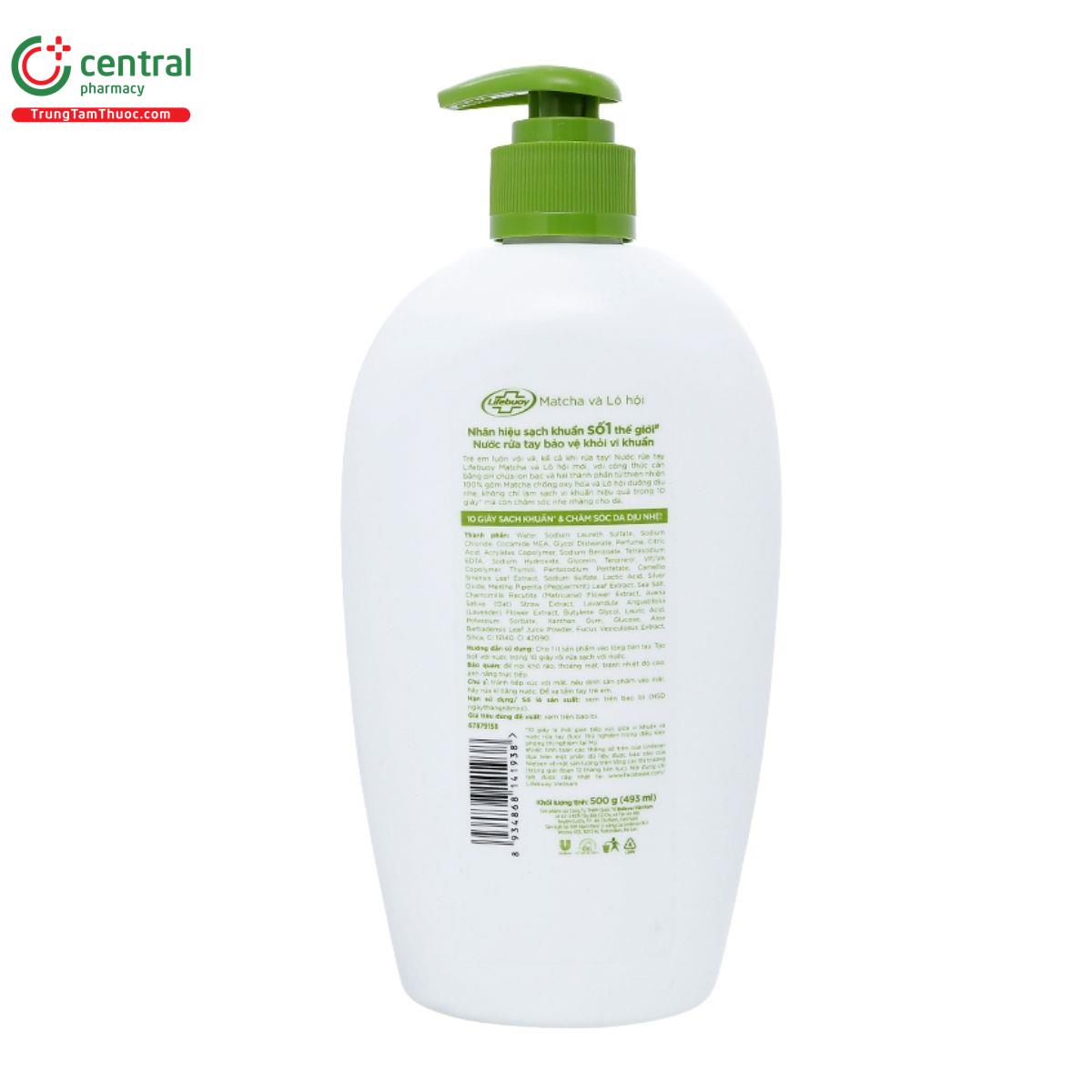 nuoc rua tay lifebuoy matcha va lo hoi 3 L4115