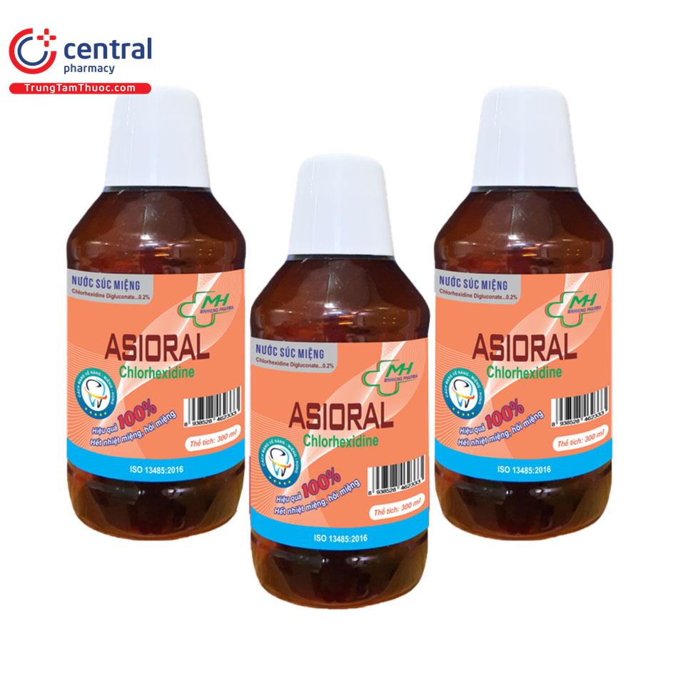 nuoc suc mieng asioral chlorhexidine 300ml 3 P6162
