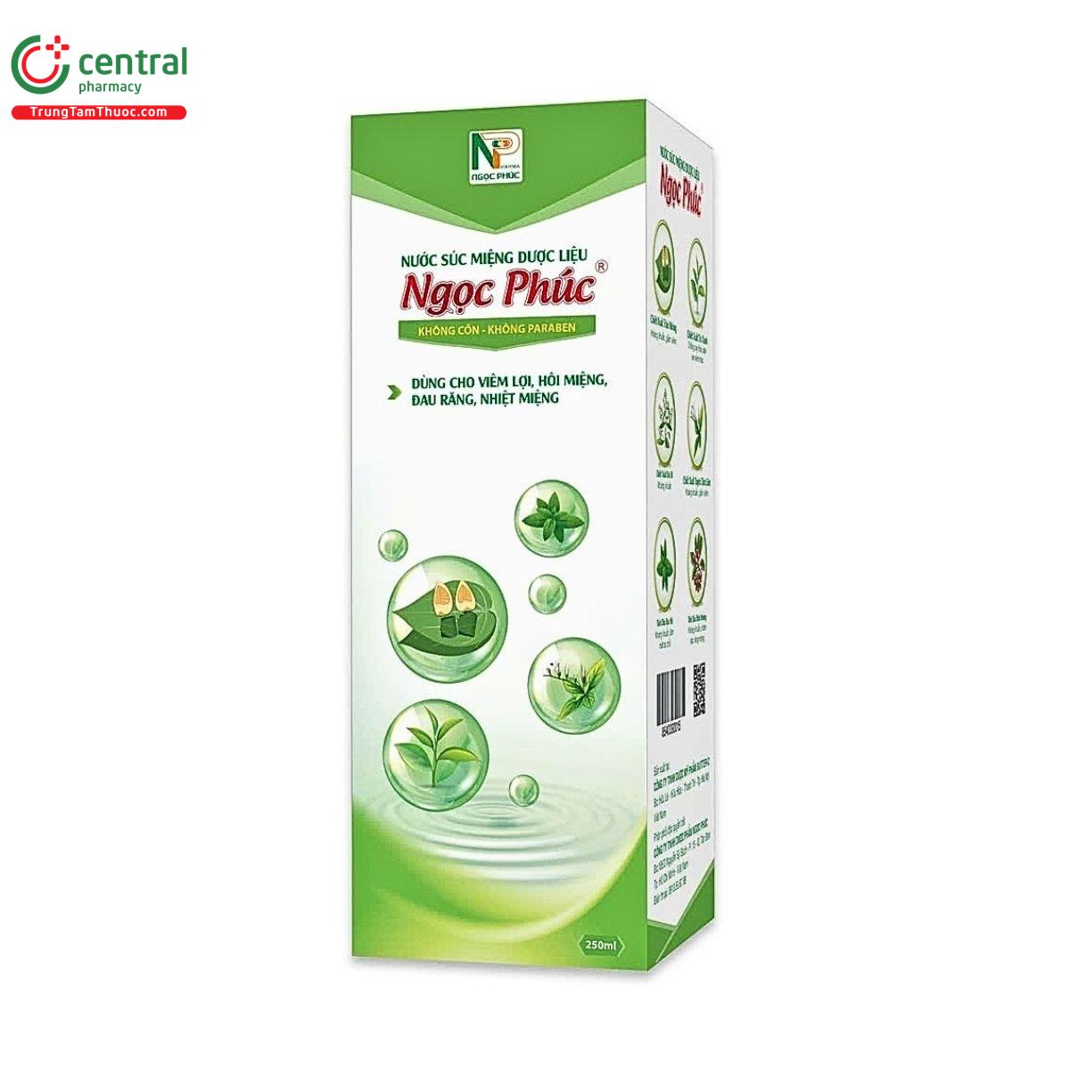 nuoc suc mieng duoc lieu ngoc phuc 250ml 3 H2055