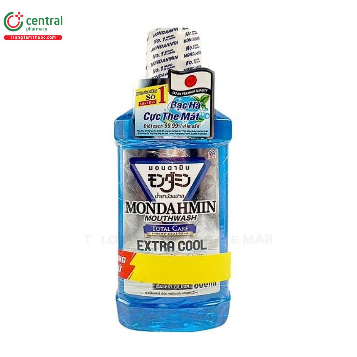 nuoc suc mieng mondahmin mouthwash total care extra cool 800ml 1 M5102