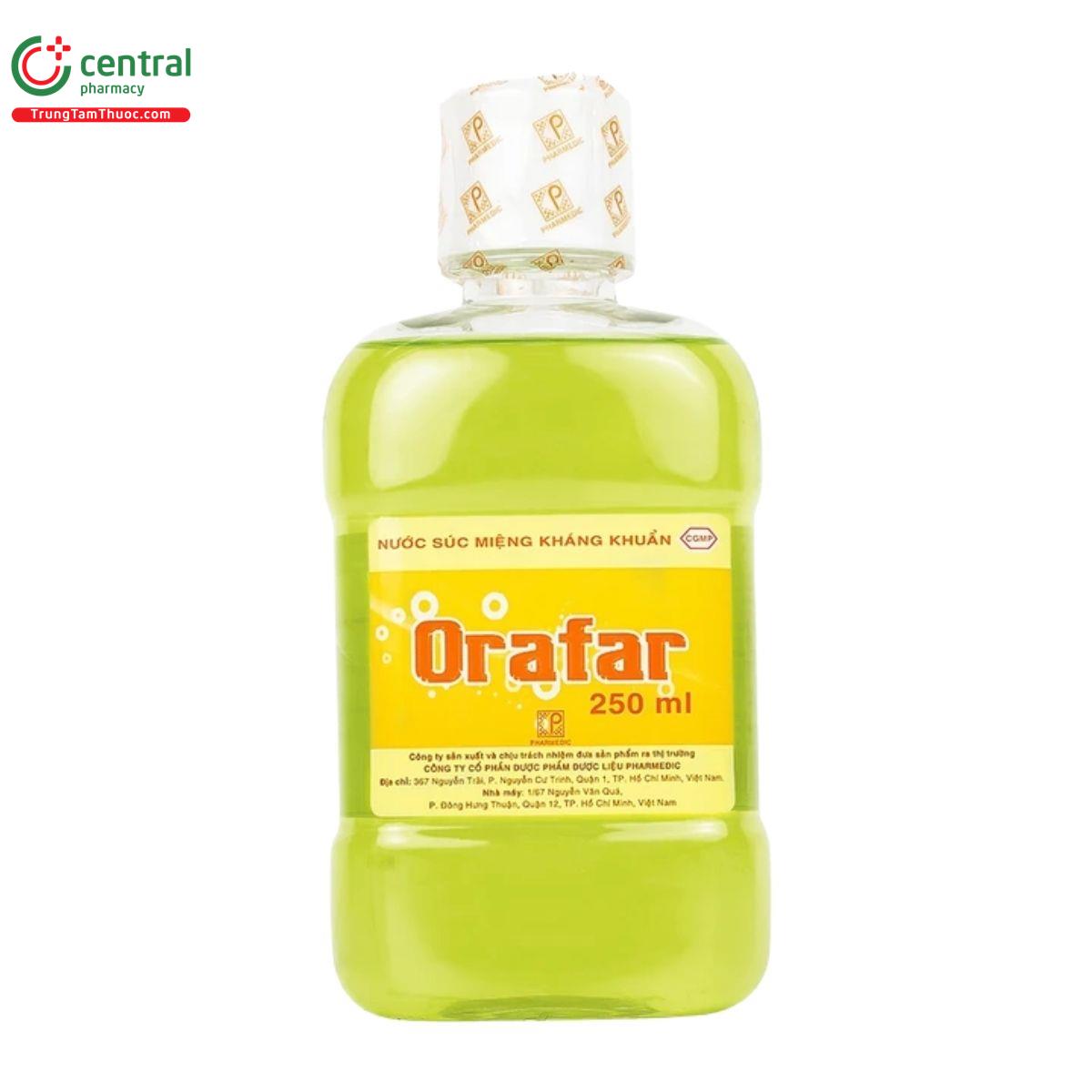 nuoc suc mieng orafar 250ml 1 T8105