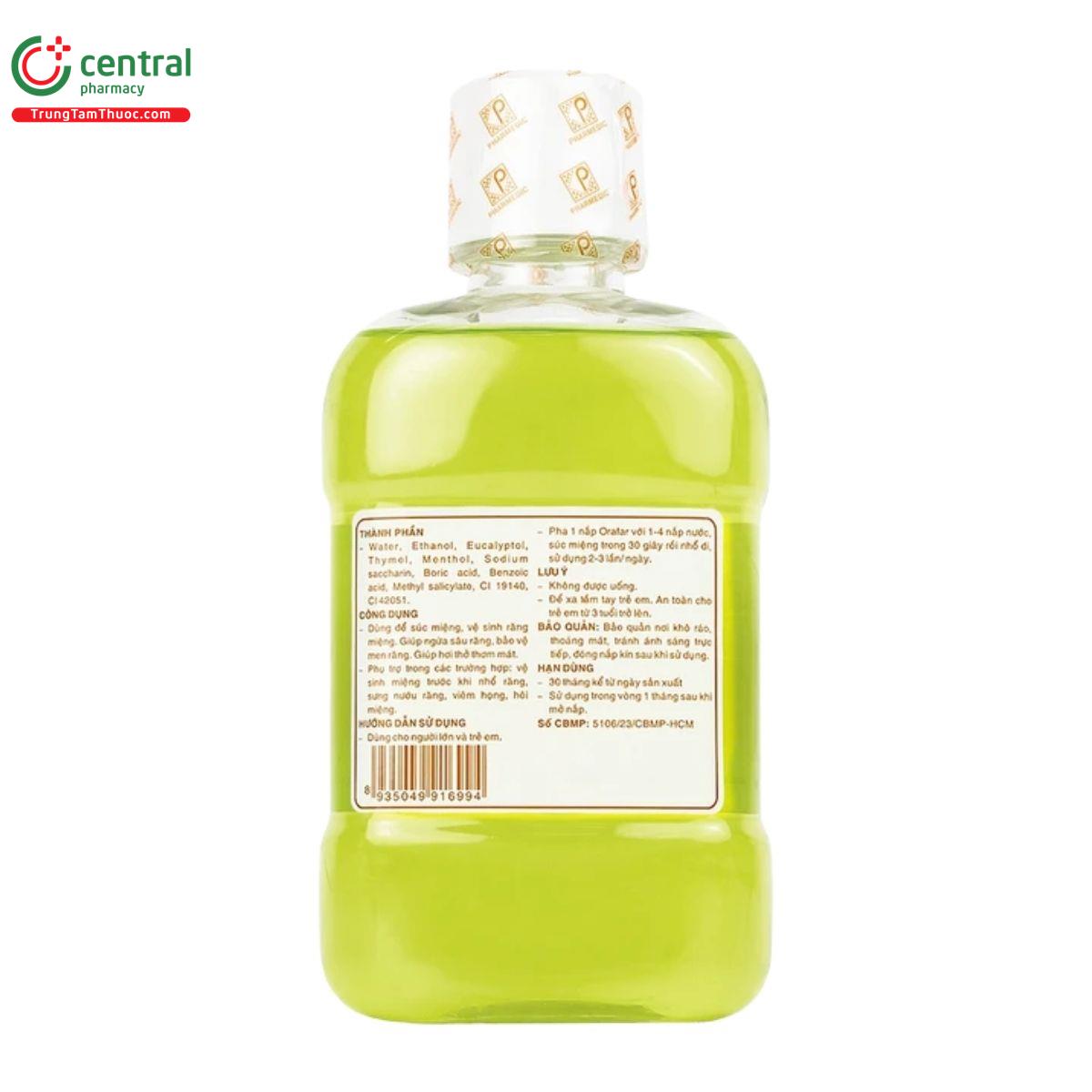 nuoc suc mieng orafar 250ml 3 H3821