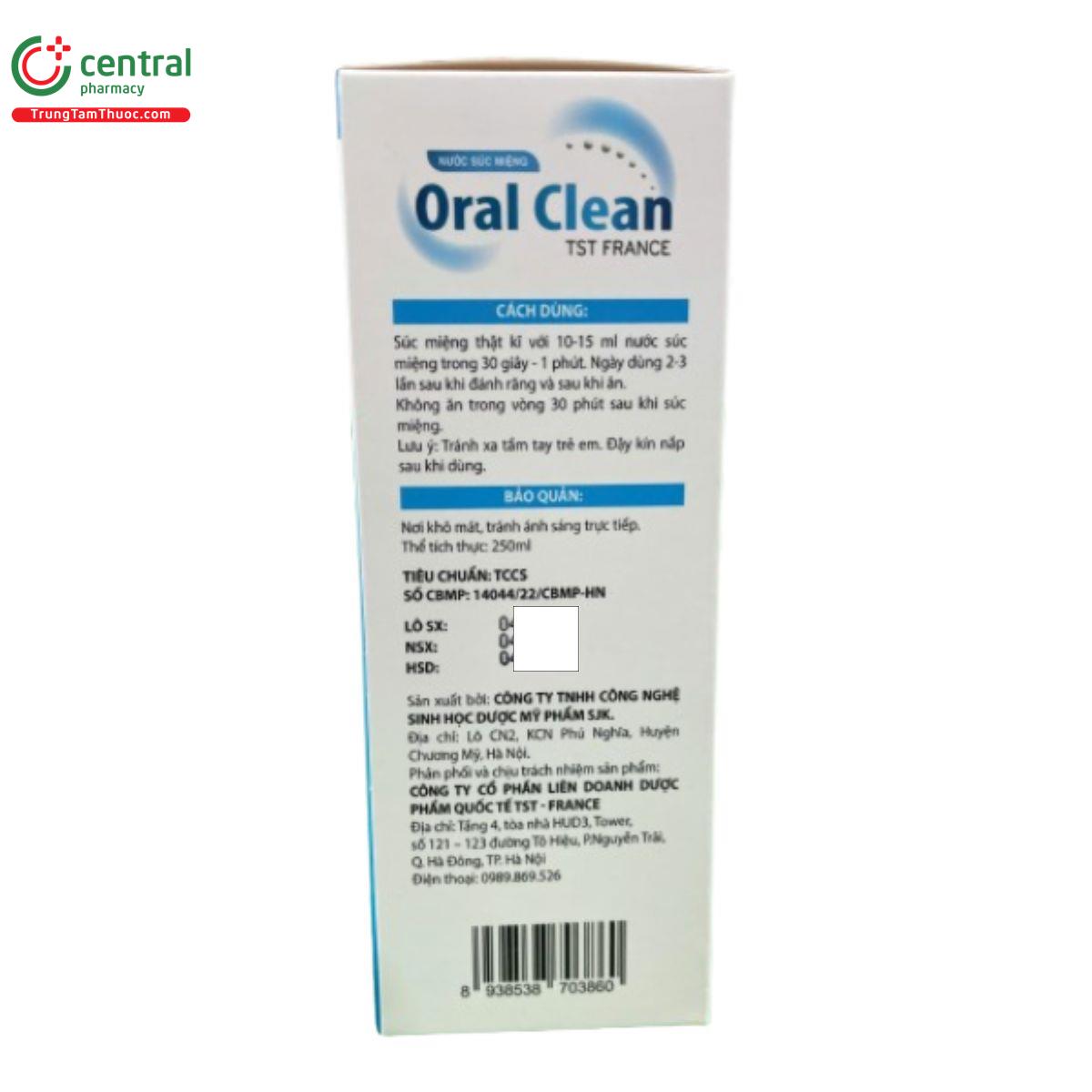 nuoc suc mieng oral clean tst france 3 N5740 nuoc suc mieng oral clean tst france 3 N5740