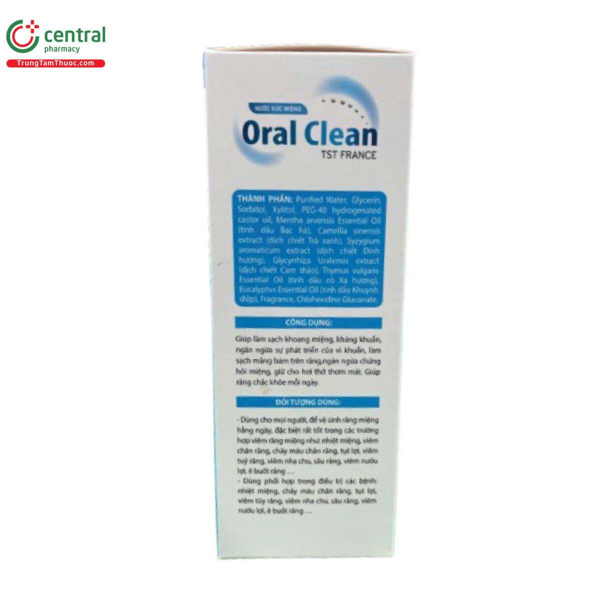 nuoc suc mieng oral clean tst france 4 C1046 nuoc suc mieng oral clean tst france 4 C1046