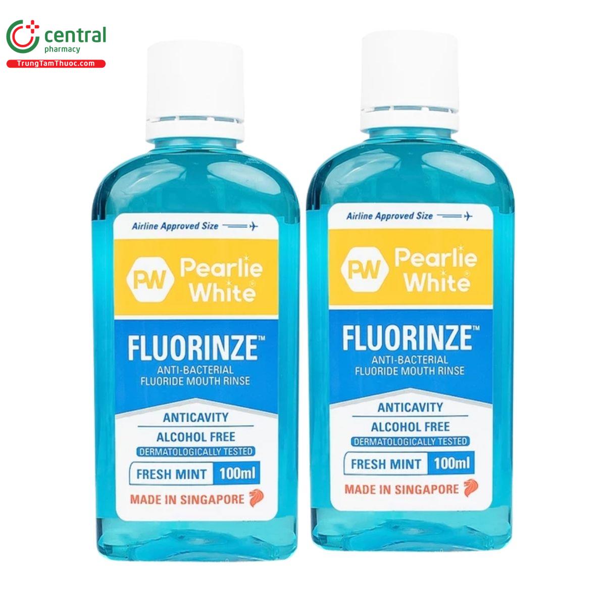 nuoc suc mieng pearlie white fluorinze anti bacterial fluoride 4 S7031