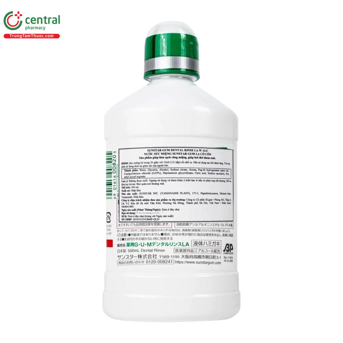 nuoc suc mieng sunstar gum la M5742