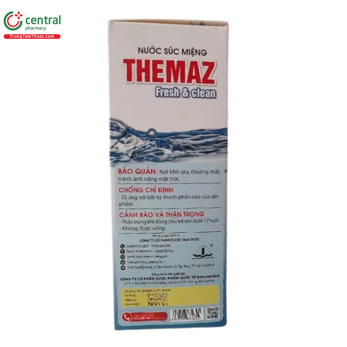 nuoc suc mieng themaz fresh clean 5 V8382