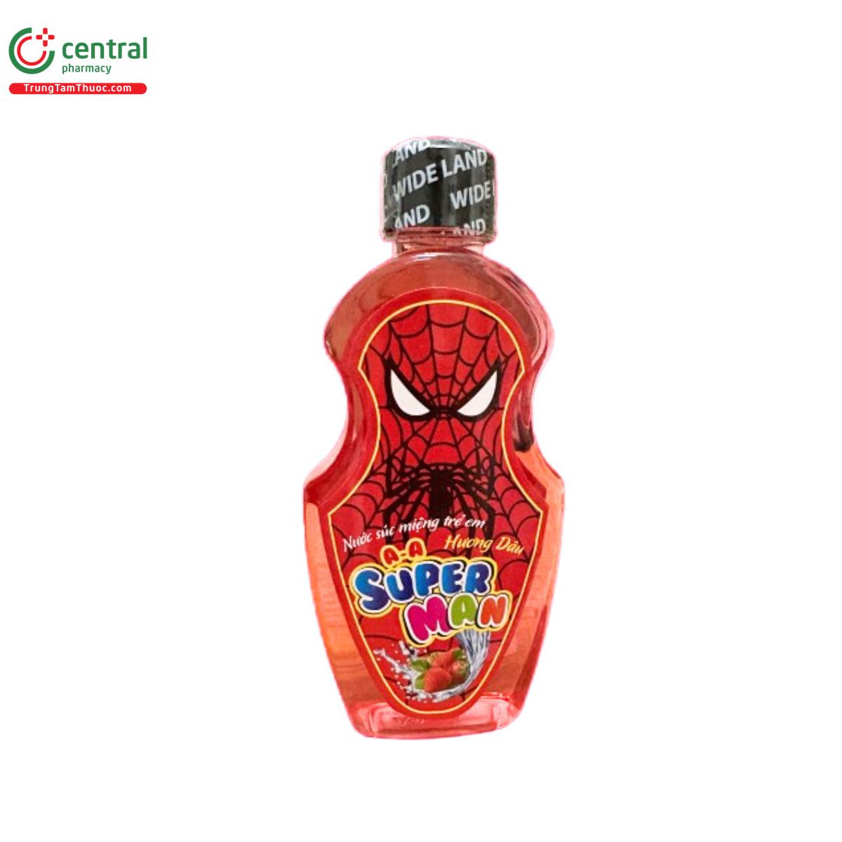 Nước súc miệng trẻ em Superman 250ml