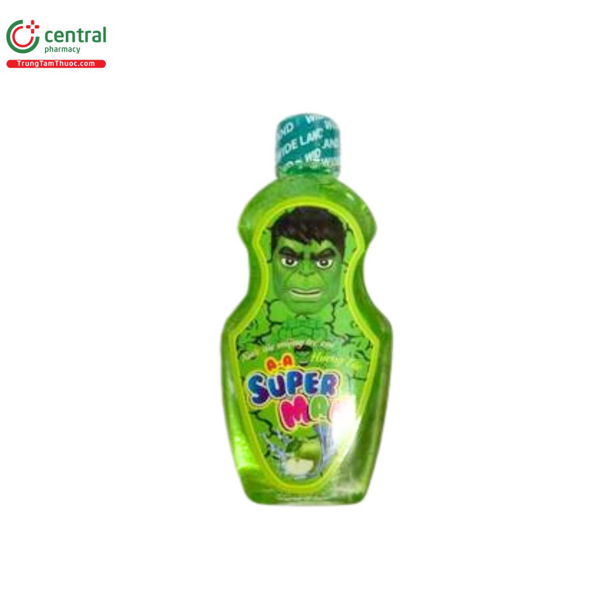 Nước súc miệng trẻ em Superman 250ml