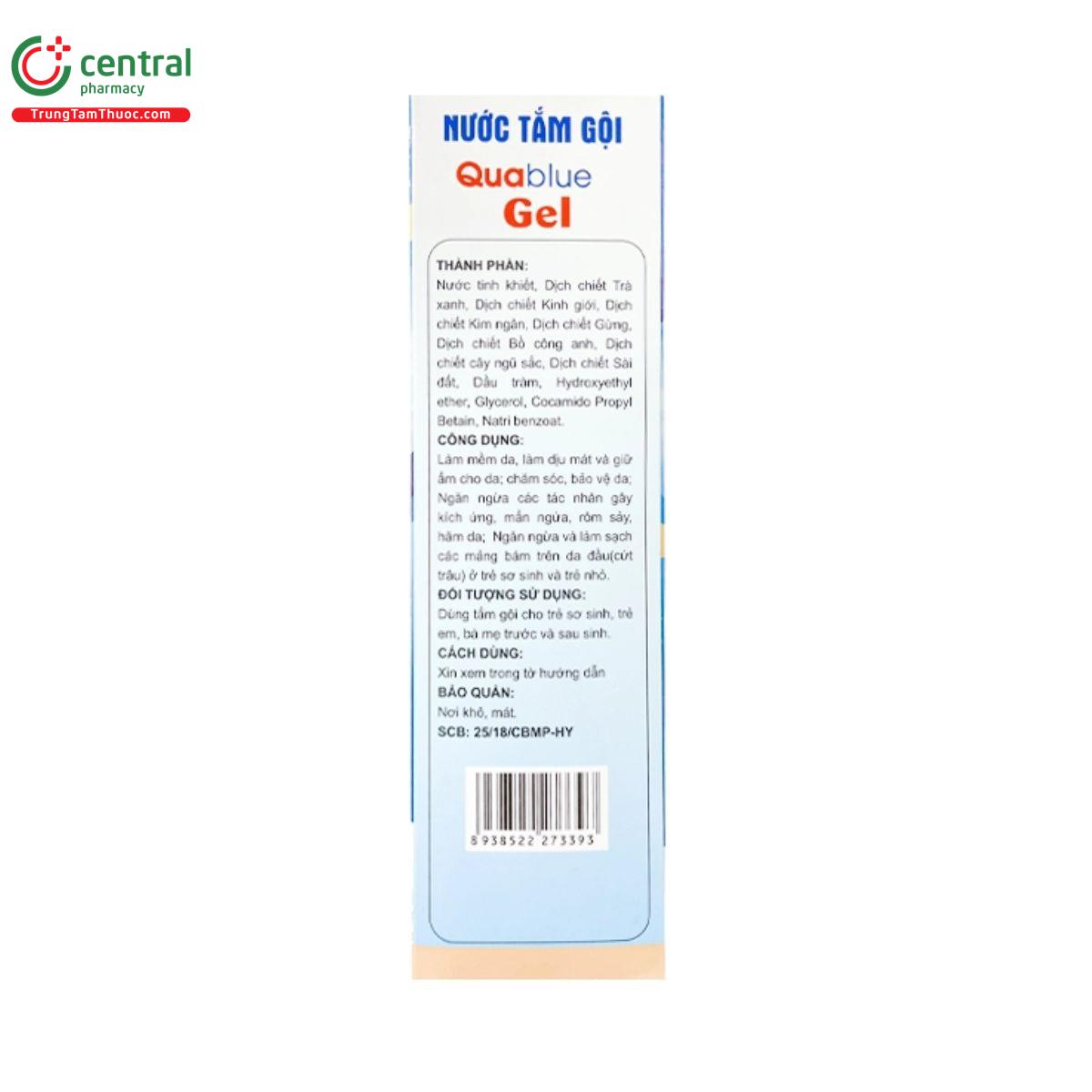nuoc tam goi quablue gel 5 A0305 nuoc tam goi quablue gel 5 A0305