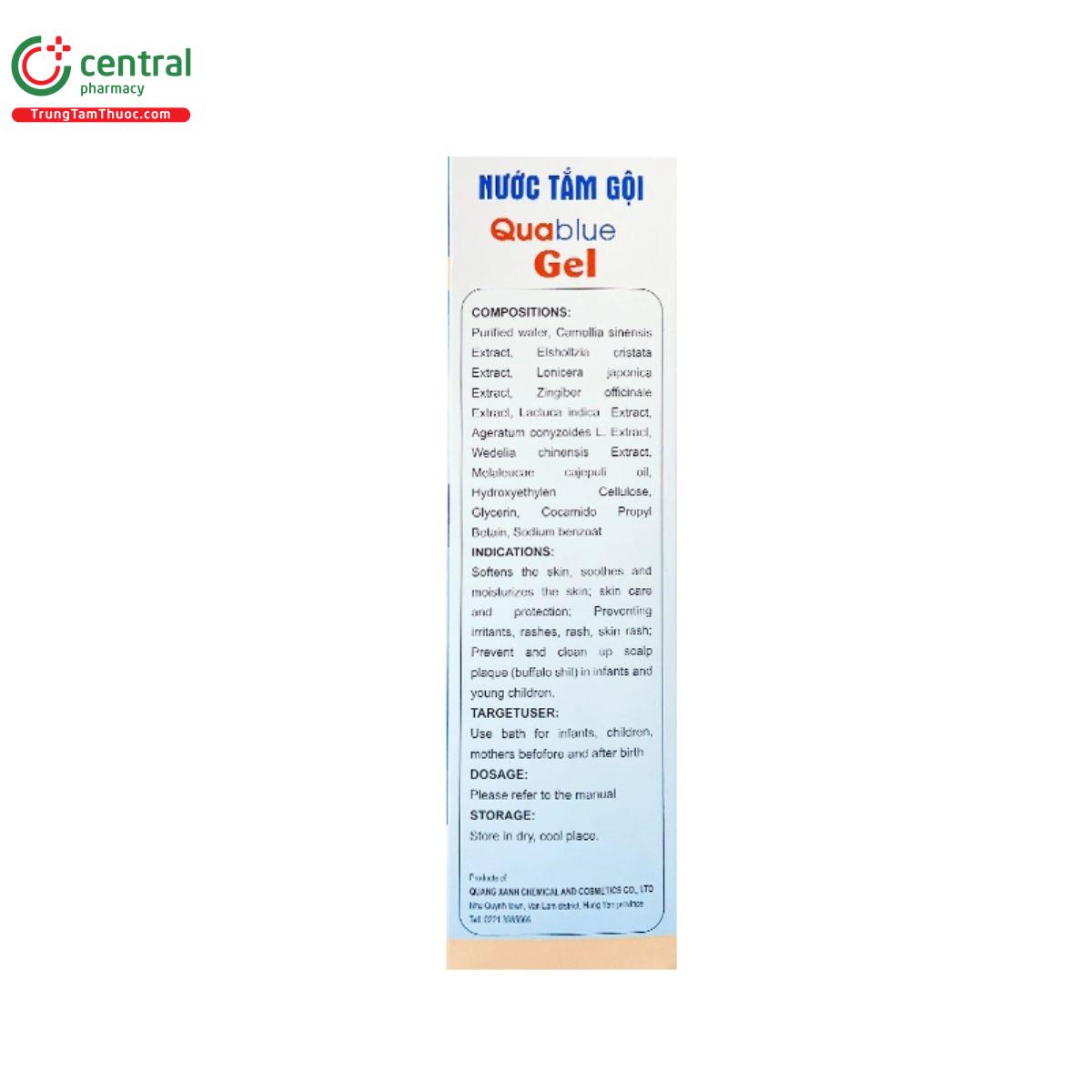 nuoc tam goi quablue gel 6 C0372 nuoc tam goi quablue gel 6 C0372
