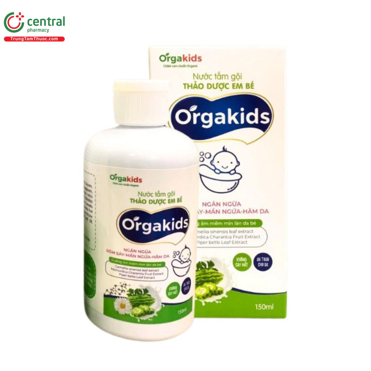 nuoc tam goi thao duoc em be orgakids 2 U8144