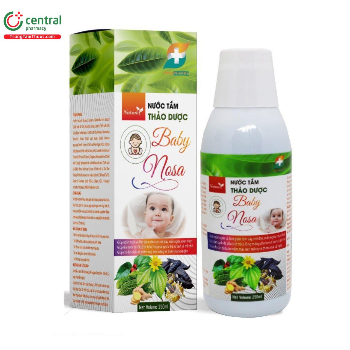 nuoc tam thao duoc baby nosa V8487 nuoc tam thao duoc baby nosa V8487