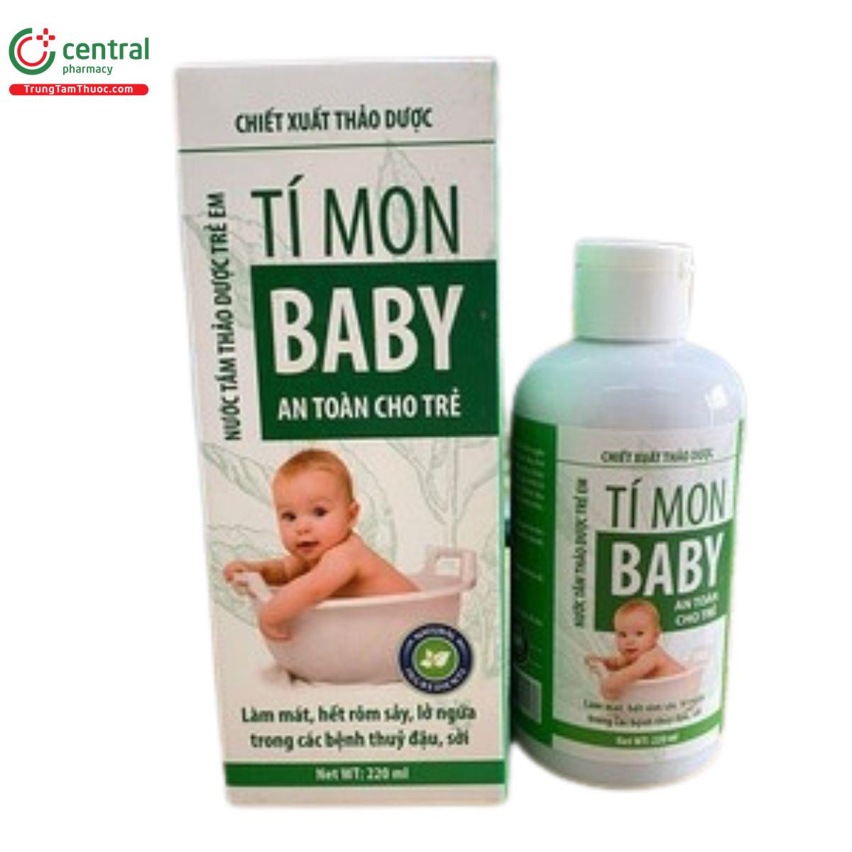 nuoc tam thao duoc tre em ti mon baby S7541