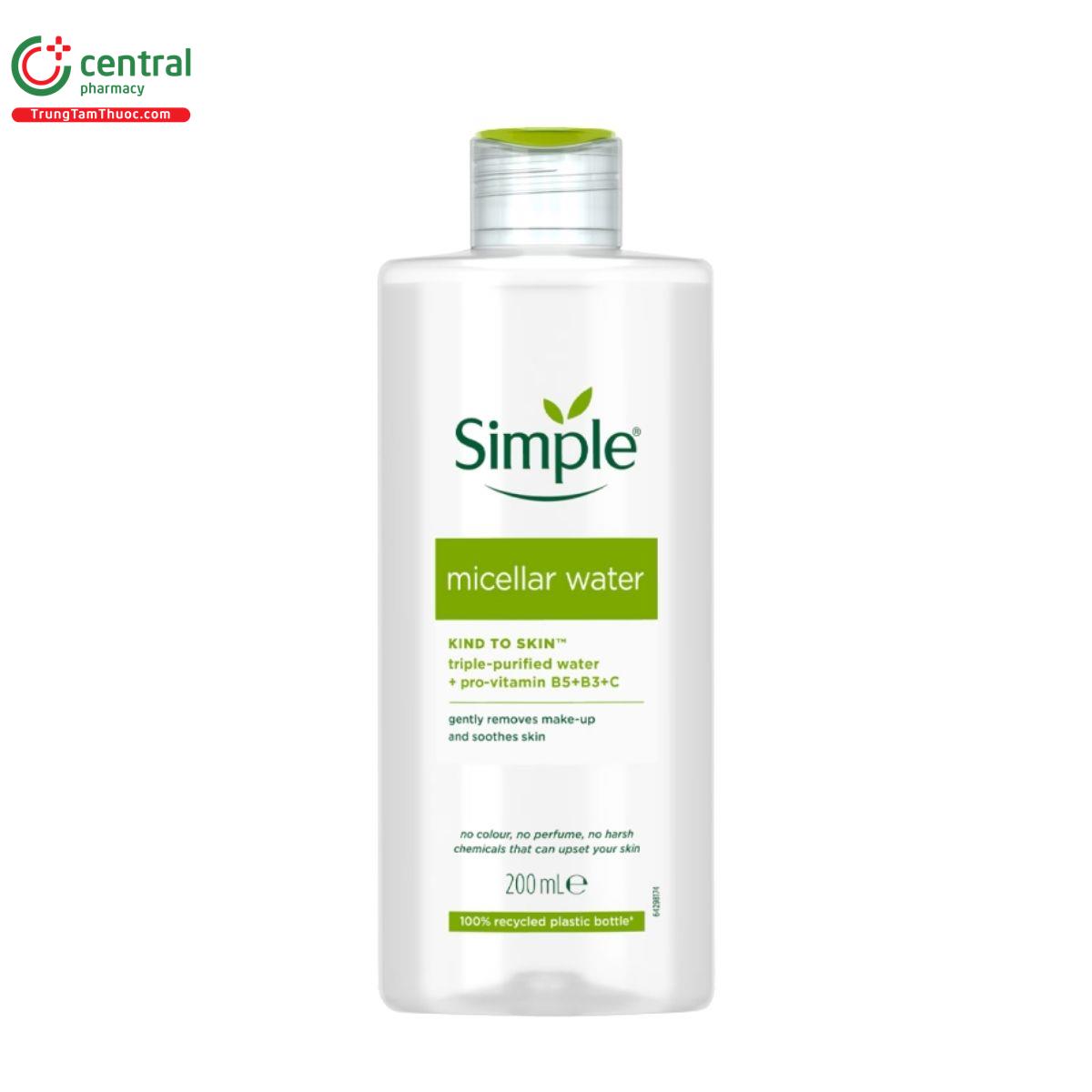 nuoc tay trang simple micellar water 1 E1565