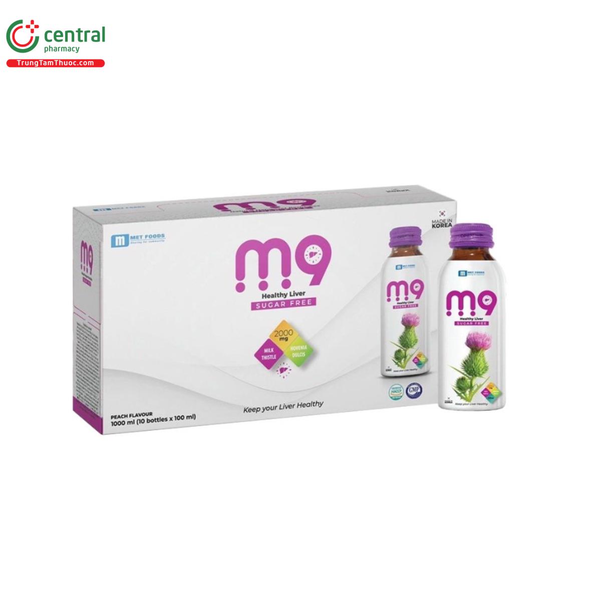 Nước uống M9 Healthy Liver 100ml