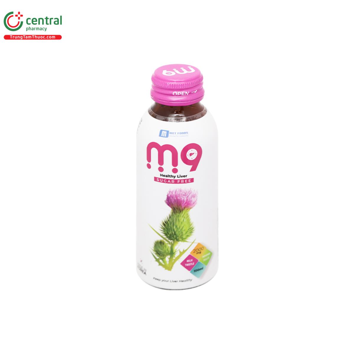 Nước uống M9 Healthy Liver 100ml