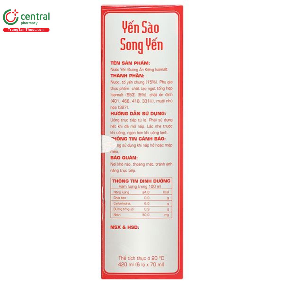 nuoc yen isomalt song yen 1 V8888