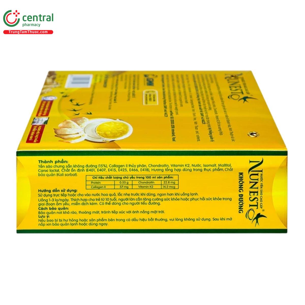 nuoc yen sao cao cap nunest khong duong 5 N5802