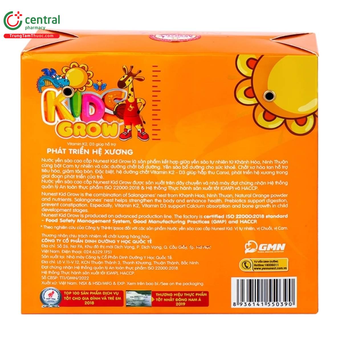 nuoc yen sao cao cap nunest kid grow vi cam 4 S7824