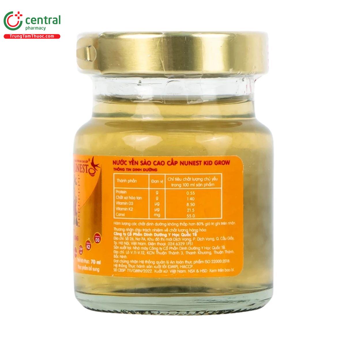 nuoc yen sao cao cap nunest kid grow vi cam 8 H3317