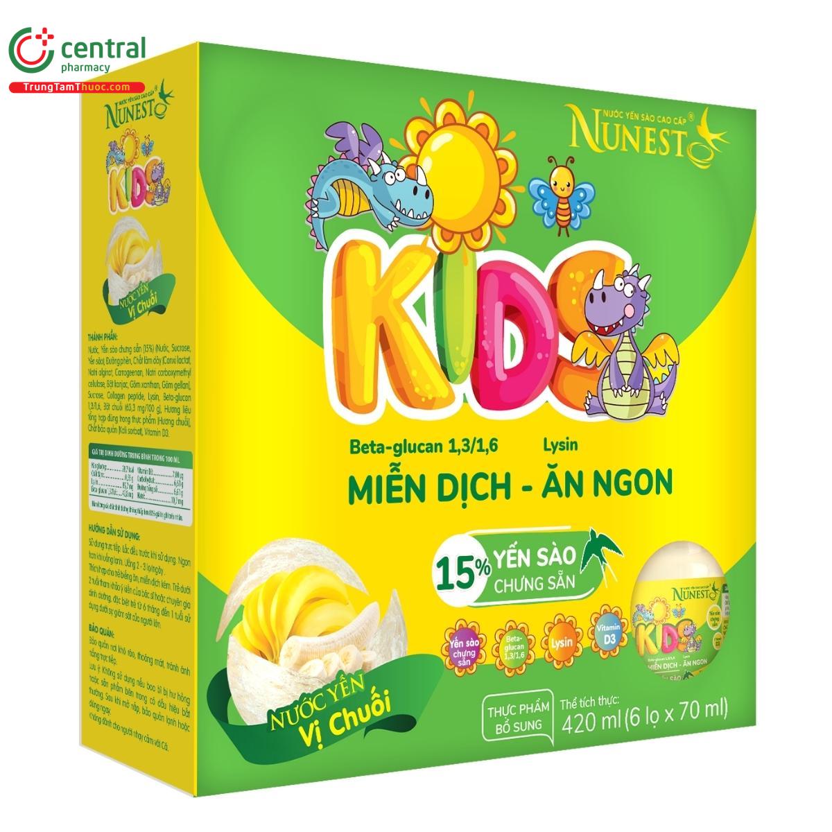 nuoc yen sao cao cap nunest kid vi chuoi 4 C0137