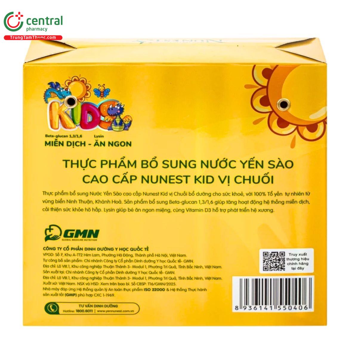 nuoc yen sao cao cap nunest kid vi chuoi 5 F2116