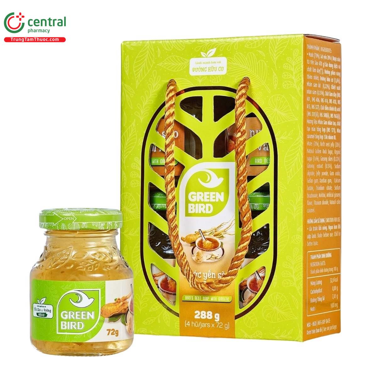 nuoc yen sao va sam lat green bird 1 T7464