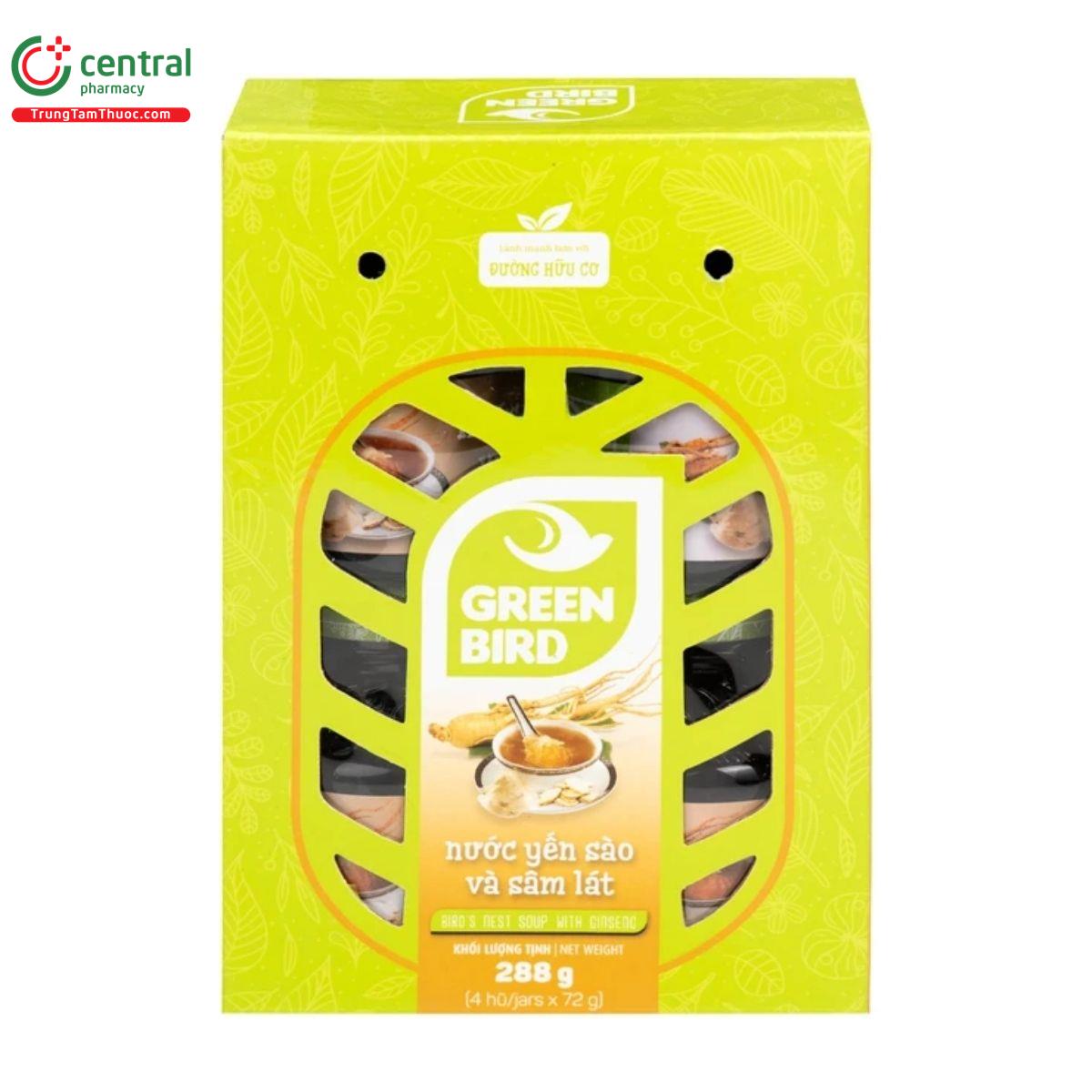 nuoc yen sao va sam lat green bird 3 E1276